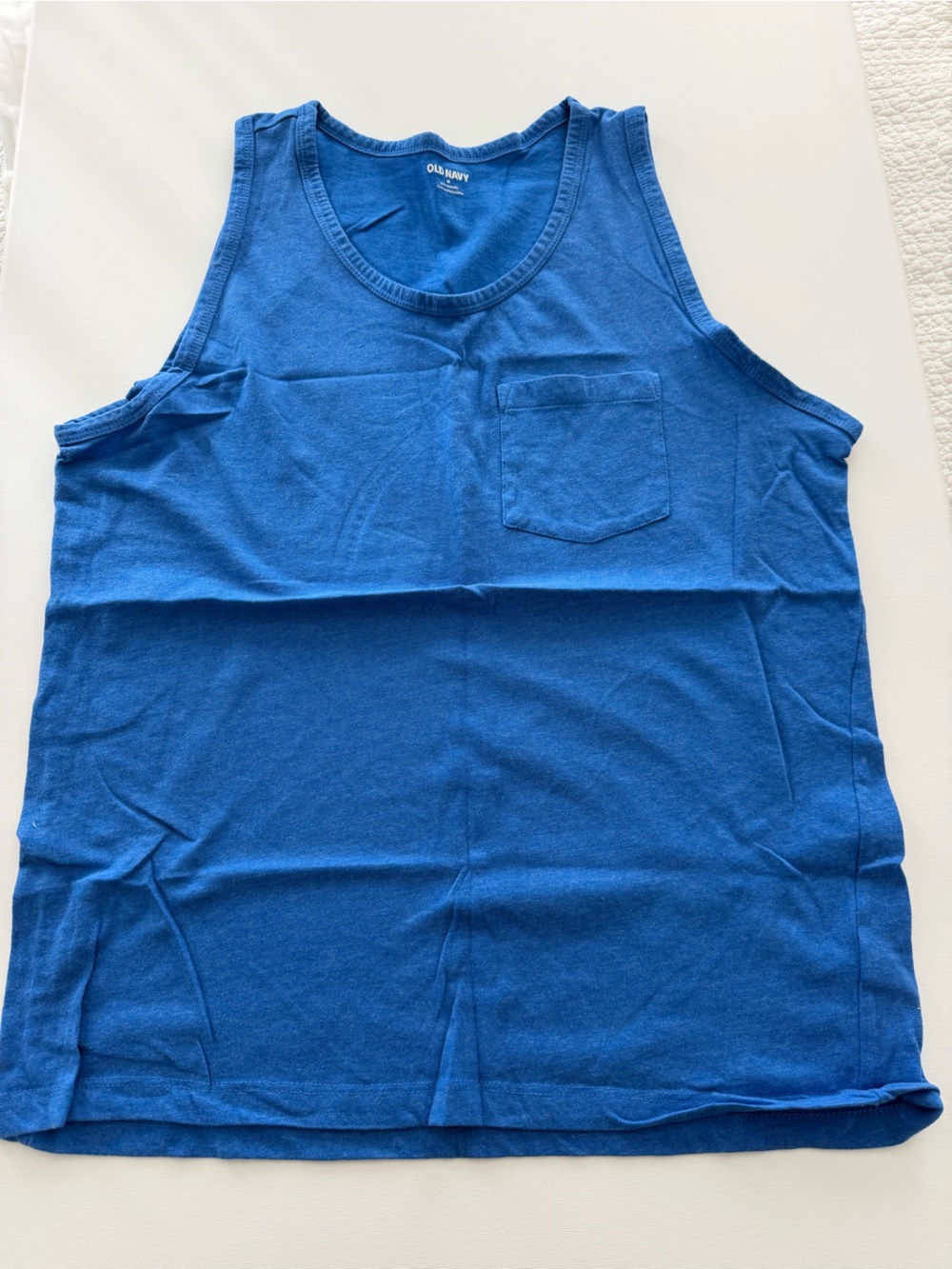 Old Navy Royal Blue Kids Tank Top with Pocket